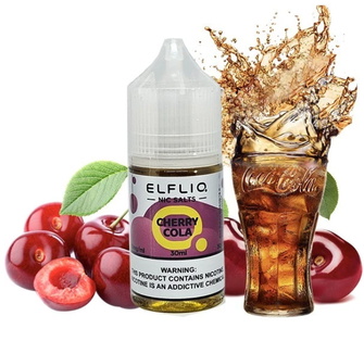 Жидкость ELFLIQ Cherry Cola (Вишня Кола) 30 мл 50 мг