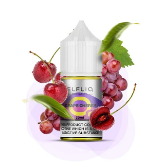 Сольова рідина Elf Liq 30 мл 50 мг Grape Cherry (Виноград Вишня)