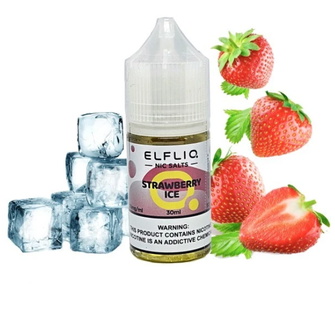 Солевая жидкость Elf Liq 30 мл 50 мг Strawberry Ice (Клубника Лед)