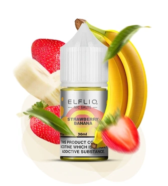 Жидкость Elf Liq 30 мл 50 мг Strawberry Banana (Клубника Банан)