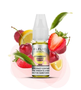 Сольова рідина Elf Liq 10 мл 50 мг Strawberry Cherry Lemon (Полуниця Вишня Лимон)