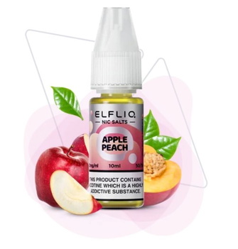 Рідина Elf Bar Elf Liq 10 мл 50 мг Apple Peach (Яблуко Персик)