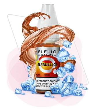 Рідина Elf Liq 10 мл 50 мг Elfbull Ice (Енергетик з льодом)