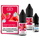 Набір сольової рідини Flavorlab Disposable Puff 10мл 50мг Watermelon Raspberry (Кавун Малина)