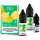 Набір сольової рідини Flavorlab Disposable Puff Pineapple Ice (Ананас Лід) 10 мл 65 мг