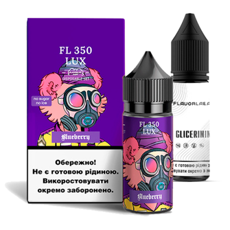 Набір Flavorlab FL350 LUX без нікотину (Чорниця) 30мл