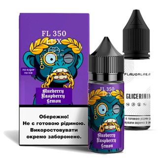 Набір Flavorlab FL350 LUX без нікотину Blueberry Raspberry Lemon (Чорниця Малина Лимон) 30мл