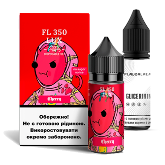 Набір Flavorlab FL350 LUX без нікотину (Вишня) 30мл