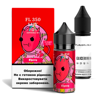 Набор Flavorlab FL350 LUX без никотина (Вишня) 30мл