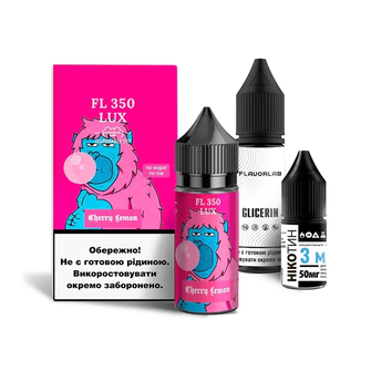 Набор солевой жидкости Flavorlab FL350 LUX Cherry Lemon (Вишня Лимон) 30 мл 65 мг