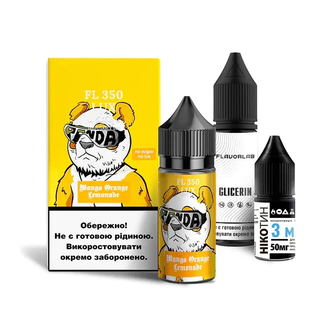 Набор солевой жидкости Flavorlab FL350 LUX Mango Orange Lemonade (Манго Апельсин Лимонад) 30 мл 65 мг