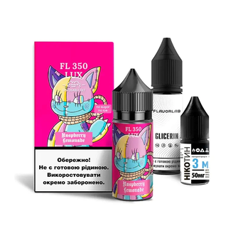 Набор солевой жидкости Flavorlab FL350 LUX Raspberry Lemonade (Малиновый Лимонад) 30 мл 65 мг