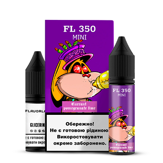 Набір Flavorlab FL350 mini без нікотину Currant Pomegranate lime (Смородина, гранат і лайм) 15 мл