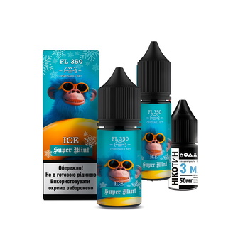 Набір Flavorlab FL350 Supermint (М'ята Лід) 30 мл 50 мг