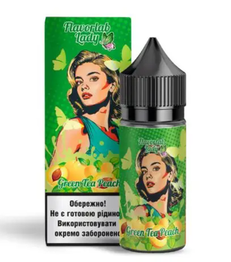 Ароматизатор Flavorlab Lady 12мл Green Tea Peach (Зеленый чай Персик)