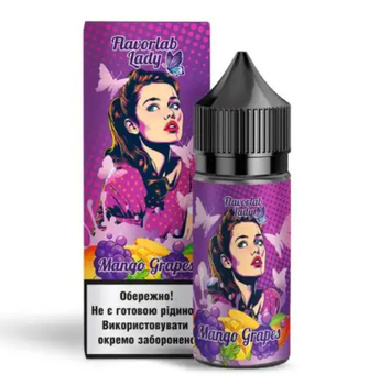 Ароматизатор Flavorlab Lady 12мл Mango Grapes (Манго Виноград)