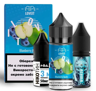 Набор Flavorlab Love IT Blueberry Apple (Черника Яблоко) 30мл 25мг