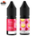 Набір сольової рідини Flavorlab P1 Raspberry Lemonade (Малина Лимонад) 10мл 65мг