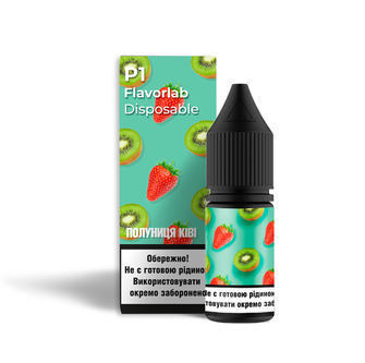 Набор солевой жидкости Flavorlab P1 Strawberry Kiwi (Клубника Киви) 10мл 50мг