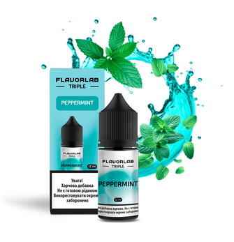 Набор солевой жидкости Flavorlab Triple Peppermint (Мята) 30 мл 50 мг