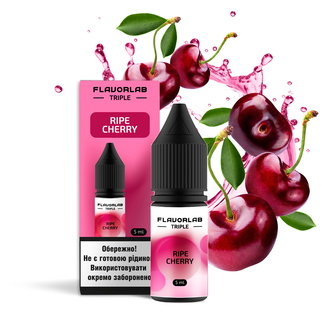 Набор солевой жидкости Flavorlab Triple Ripe Cherry (Вишня) 10 мл 50 мг