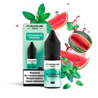 Набір Flavorlab Triple Watermelon Menthol (Кавун Ментол) 10 мл 65 мг