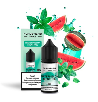 Набір Flavorlab Triple Watermelon Menthol (Кавун Ментол) 30 мл 50 мг