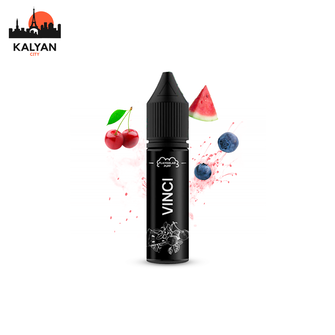 Жидкость Flavorlab Vinci Cherry Blueberry Watermelon Menthol (Вишня Черника Арбуз Ментол) 15 мл 50 мг