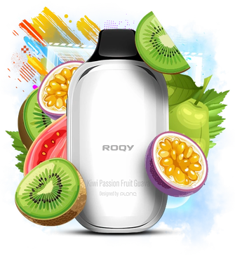 FLONQ ROQY 40000 Kiwi Passion Fruit Guava (Ківі Маракуя Гуава)