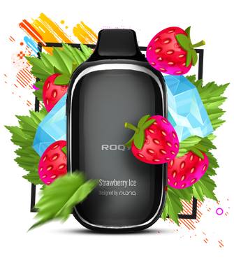 FLONQ ROQY 40000 Strawberry Icy (Полуниця Лід)