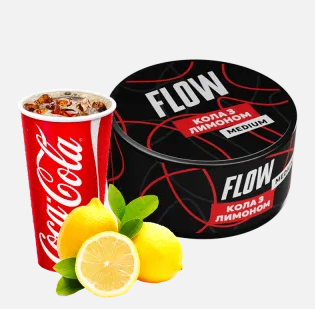 Табак Flow 100г (Кола з Лимоном)