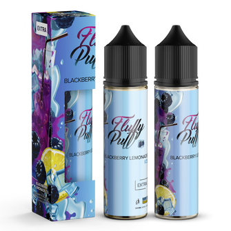 Набір Fluffy Puff без нікотину Blackberry Lemonade Ice (Лимонад з ожини з льодом) 60 мл 0 мг