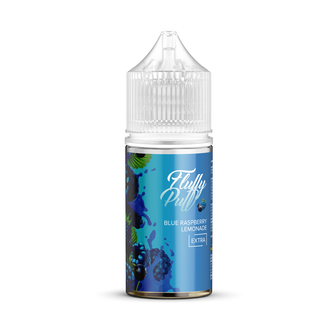 Набір Fluffy Puff без нікотину Blue Raspberry Lemonade (Лимонад з блакитною малиною) 30 мл 0 мг