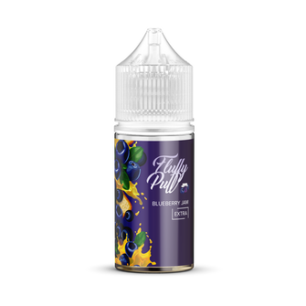 Набор Fluffy Puff без никотина Blueberry Jam (Черничный джем) 30 мл 0 мг