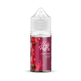 Набір Fluffy Puff без нікотину Cherry Candy (Вишнева цукерка) 30 мл 0 мг