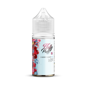 Набір Fluffy Puff без нікотину Cherry Candy Ice (Вишнева цукерка Лід) 30 мл 0 мг