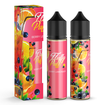 Набор органической жидкости Fluffy Puff Berry Lemonade (Ягодный лимонад) 60 мл 1 мг