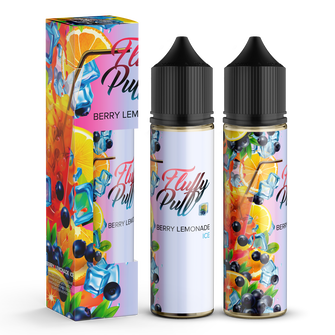 Набор органической жидкости Fluffy Puff Berry Lemonade Ice (Ягодный лимонад Лед) 60 мл 1 мг