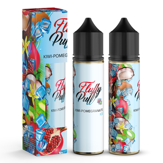 Набор органической жидкости Fluffy Puff Kiwi Pomegranate Ice (Киви Гранат Лед) 60 мл 3 мг