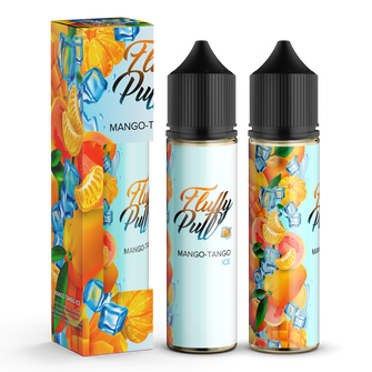 Набор органической жидкости Fluffy Puff Mango Tango Ice (Манго Гуава Мандарин Лед) 60 мл 3 мг