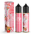 Набор органической жидкости Fluffy Puff без никотина Strawberry Ice Cream (Клубничное мороженое) 60 мл 0 мг