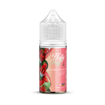 Набір Fluffy Puff без нікотину Watermelon Sugar (Солодкий кавун) 30 мл 0 мг