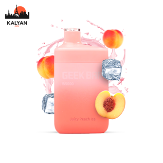 Geek Bar B5000 Juice Peach Ice (Персиковий сік із льодом)