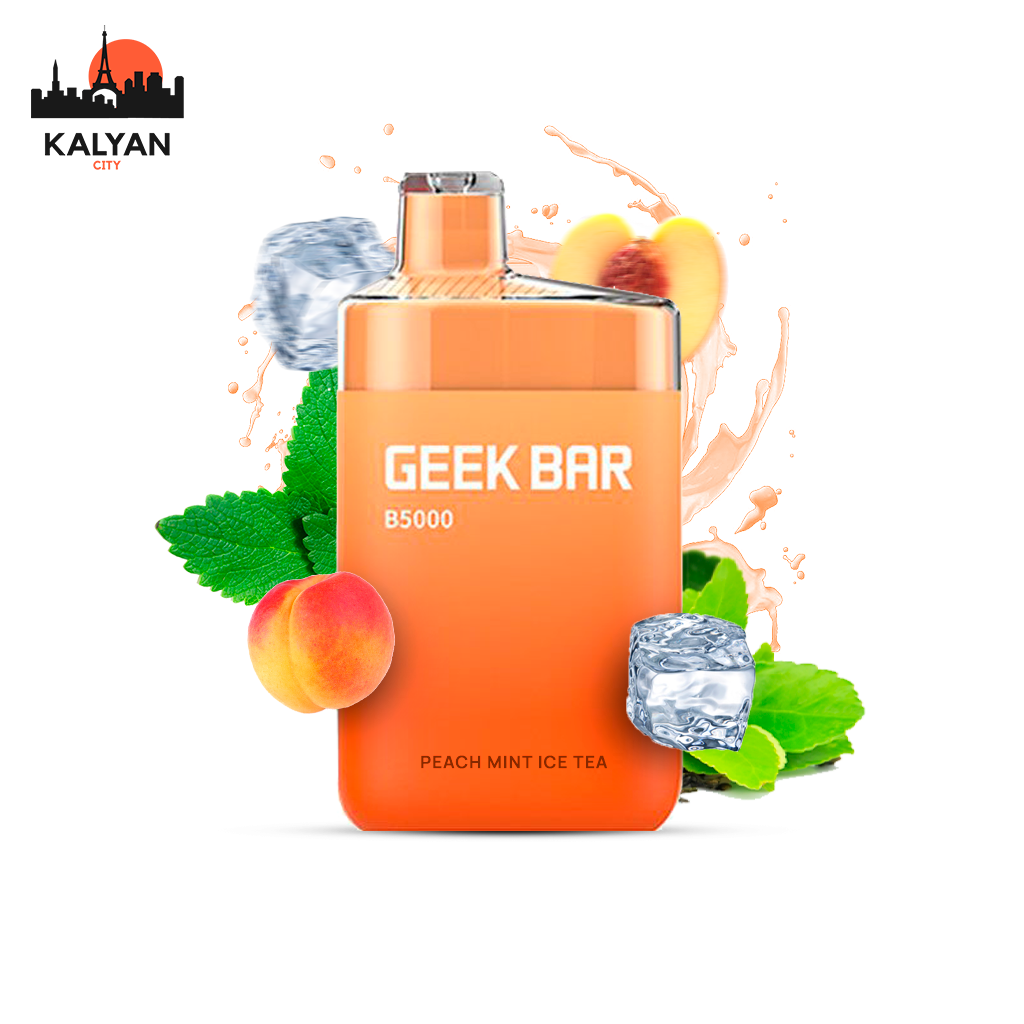 Geek Bar B5000 Peach Mint Ice Tea (Холодний Чай Персик М'ята): купити ...