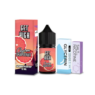 Набор солевой жидкости Get High Charm Grapefruit (Грейпфрут) 30 мл 30 мг