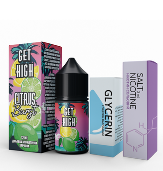 Набор Get High Citrus Burst (Лимон Лайм) 30 мл 30 мг