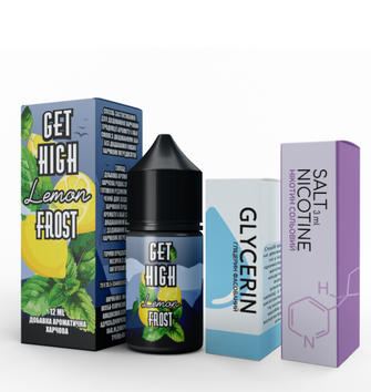 Набор Get High Lemon Frost (Лимон Мята) 30 мл 30 мг