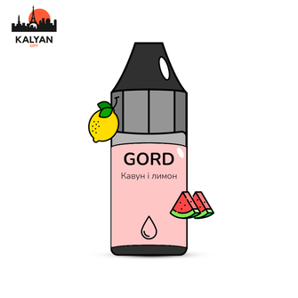 Рідина Gord Watermelon lemon (Кавун і лимон) 30 мл 50 мг