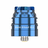 Дрипка HellVape Dead Rabbit Pro RDA Blue