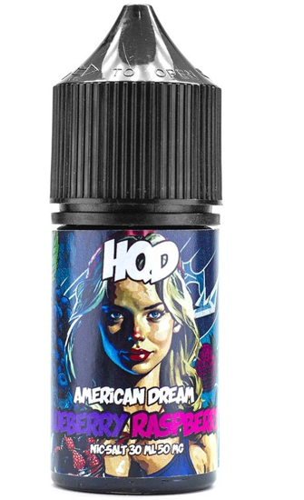 Жидкость HQD American Dream 30 мл Blueberry Raspberry (Малина голубика)